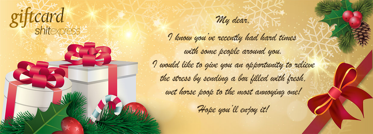 Printable gift card, an original present for your beloved friends and family